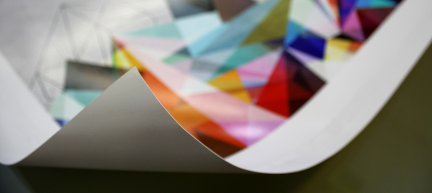 High-quality, heavy paper.